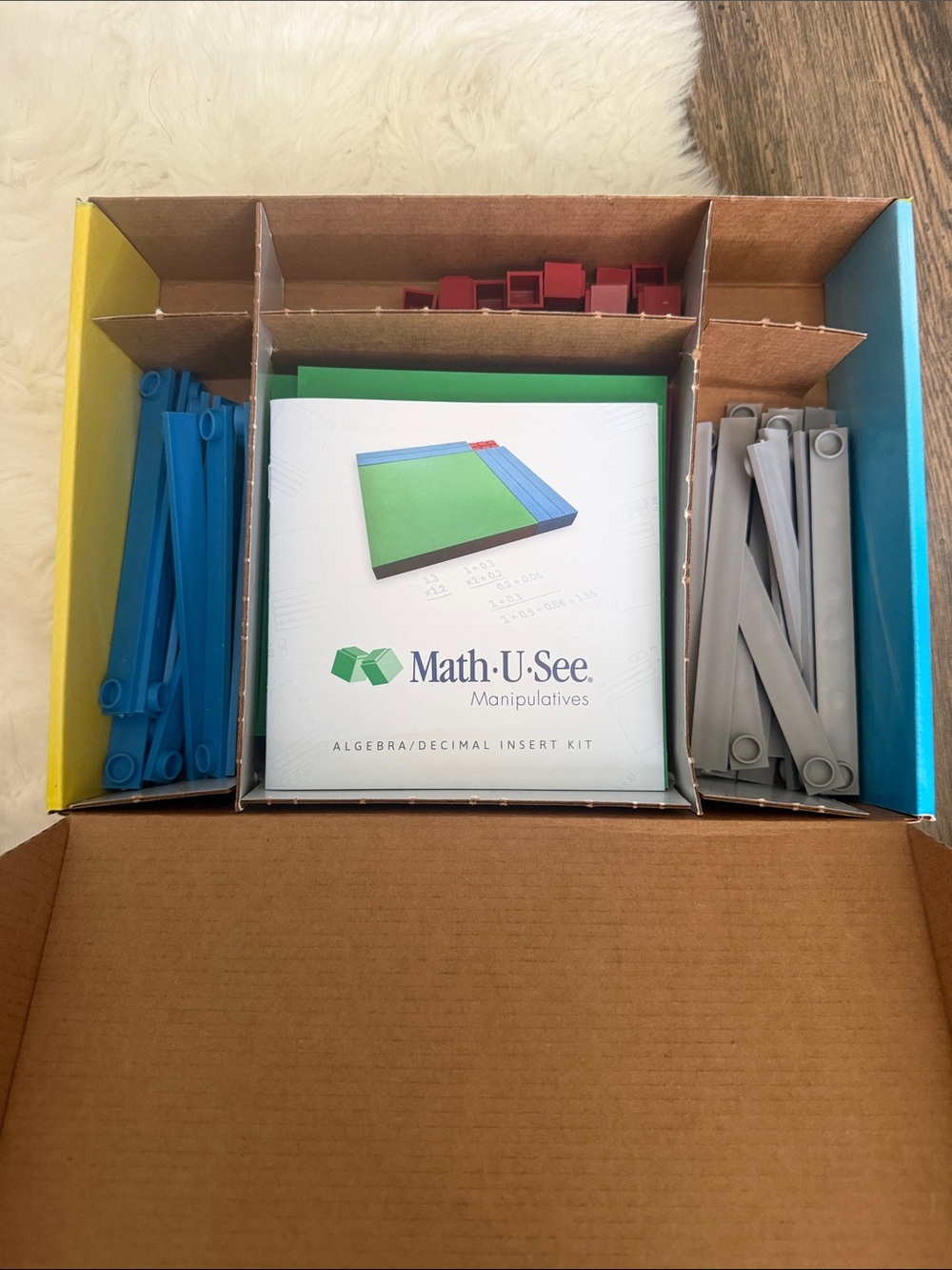 Algebra/Decimal Insert Kit - Green - Picture 3 of 4